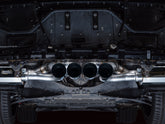 AWE SwitchPath Exhaust for C8 Corvette Z06 - Diamond Black Tips - Mounted